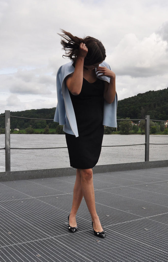 Das klassische Kleine Schwarze - selbstgenäht natürlich! - DIY-Fashion