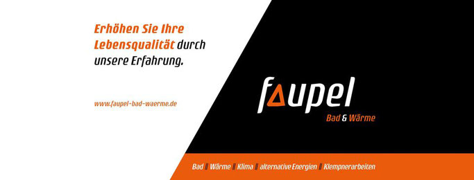 Link zu: https://www.faupel-bad-waerme.de/ Sanitär, Heizung und Klima für Bad Langensalza, Mühlhausen und Unstrut-Hainich.