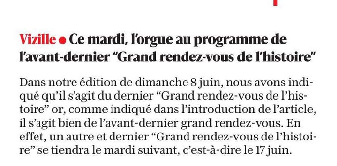 Dauphiné Libéré, Du Grésivaudan à l'Oisans, Vizille  édition du 10 juin 2025, 