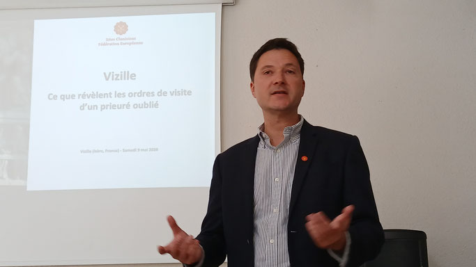 Christophe Voros, directeur de la Fédération des sites Clunisiens