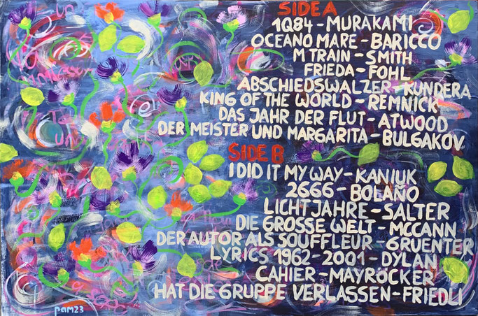 Friends, 150x100 cm, Acryl auf Leinwand, verkauft