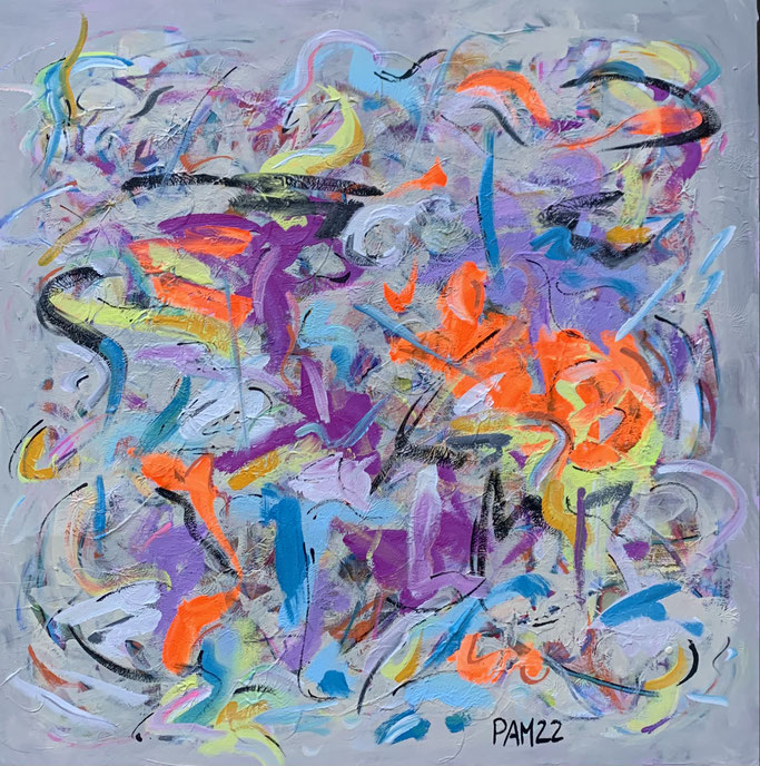 Navagio, 120 x 120, Acryl auf Leinwand, Preis: 400 Franken