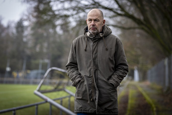 Martin Ogg im Stadion Breite in Schaffhausen. Foto: Benjamin Soland, Blick-Sport