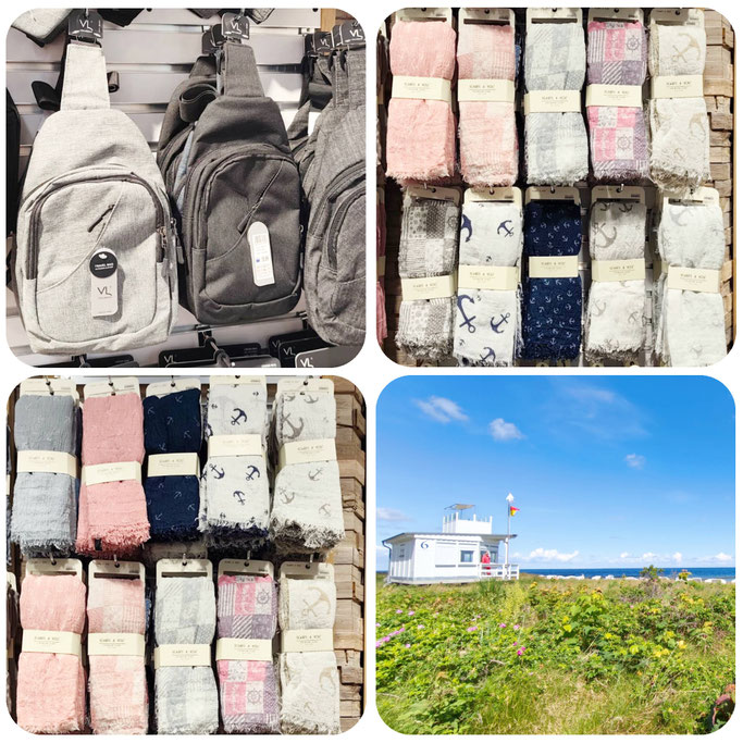 Herrentaschen und Sommerschals in Kühlungsborn