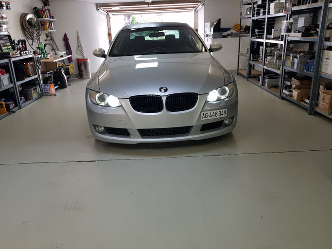 BMW LED ANGEL WEISS RGB MIT HANDY APP STEUERBAR