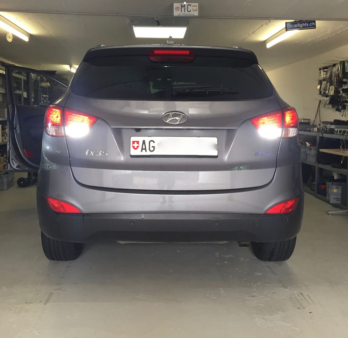 Hyundai ix35 Umrüstung auf LEDRückfahrlicht W16W