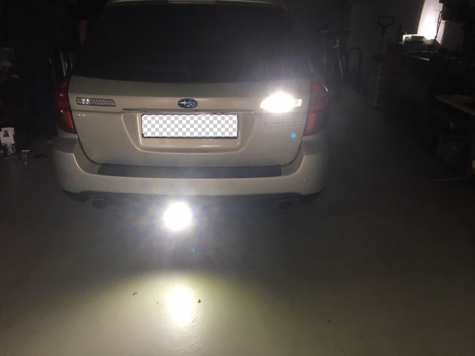 LED Umbau Subaru Rückfahrlicht