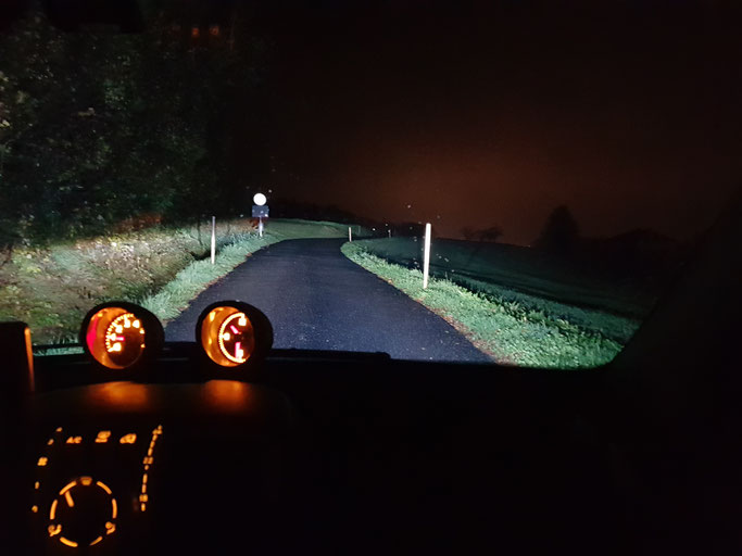 SMART ForTwo LED Abblendlicht H7 Nebbelicht H11 bei Nacht und Regen