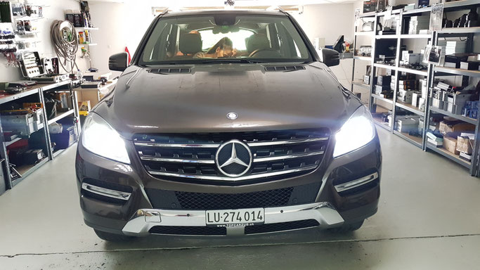 MERCEDES ML LED ABBLENDLICHT