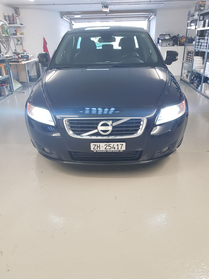 VOLVO V50 LED Umbau Abblendlich, Standlicht