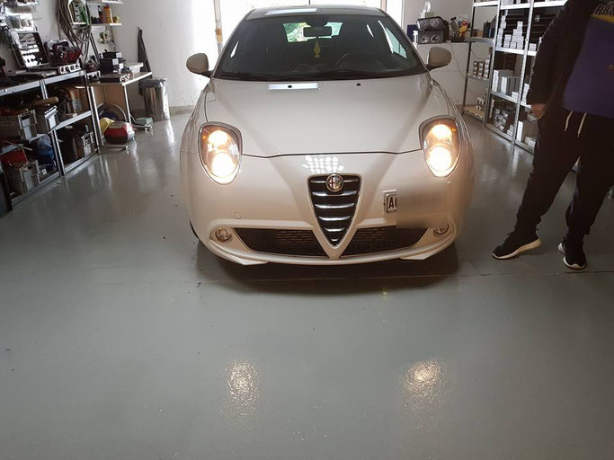 ALFA MITO VOR UMBAU ABBLENDLICHT H7 HALOGEN