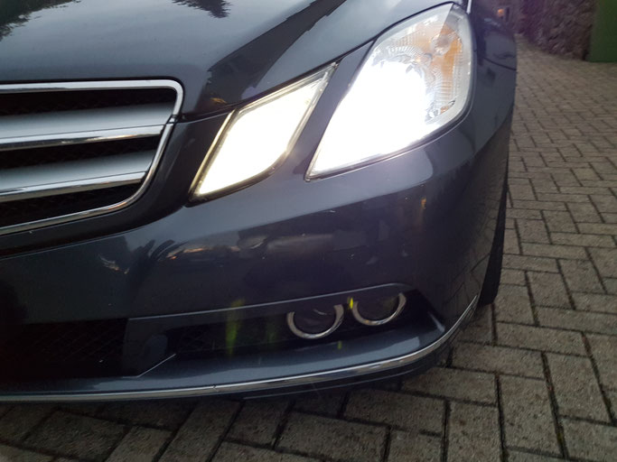 MERCEDES E-KLASSE LED ABBLENDLICHT