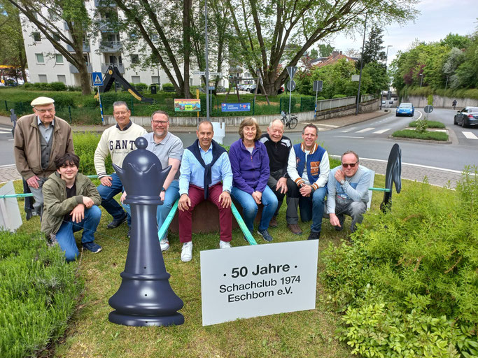 Noch bevor er um 15Uhr das Eschenfest eröffnet...