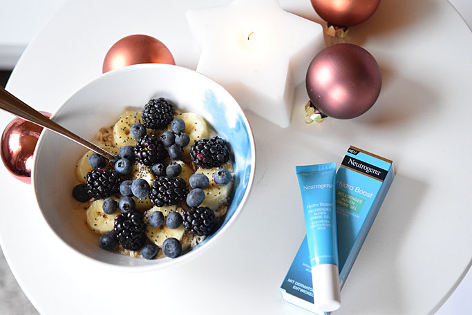 Drei Tipps für strahlend schöne Augen und die perfekte Pflege für die Haut unter den Augen: Das Hydro Boost Belebendes Augen Creme Gel von Neutrogena.