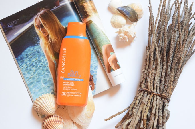 Meine liebsten Beautyprodukte im Juli standen im Zeichen des Sonnenschutzes. Mit Lancaster durch Sommer und Sonne. Schutz vor Sonnenbrand.