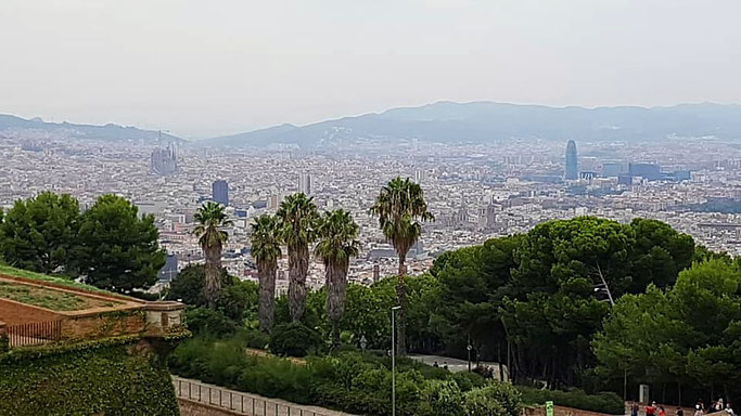 Spanien - Barcelona - Blick vom Montjuic