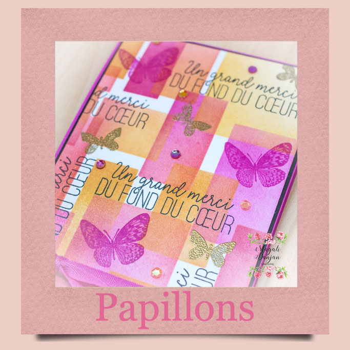 Papillons attentionnés Stampin'Up!® Carterie fait main 