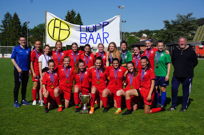 Schweizer Juniorinnen Cupsieger 2019 - FC Baar FF19