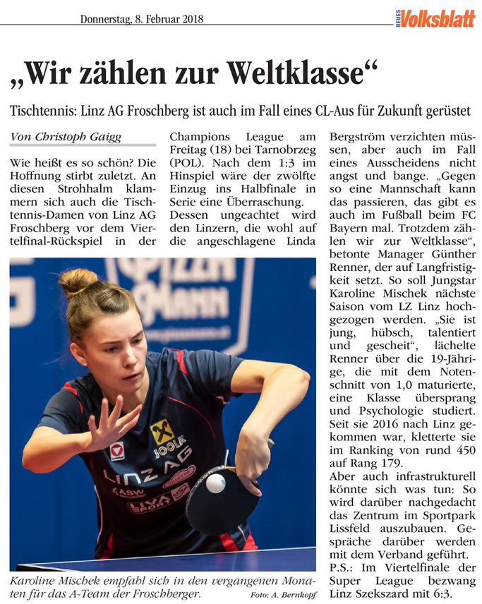 08.02. 2018 Volksblatt