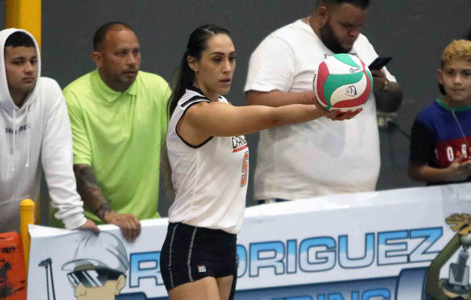 Andrea Rangel de las Changas de Naranjito es la JMV en la segunda semana de la LVSF / Foto por Heriberto Rosario Rosa