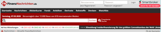 Kostenlose Tools für die Börse Finanznachrichten