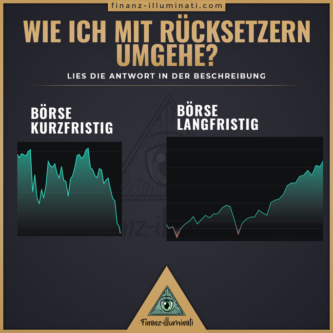 Börsen Crash! Wie reagiere ich bei Kurs-Rücksetzern und Korrekturen?