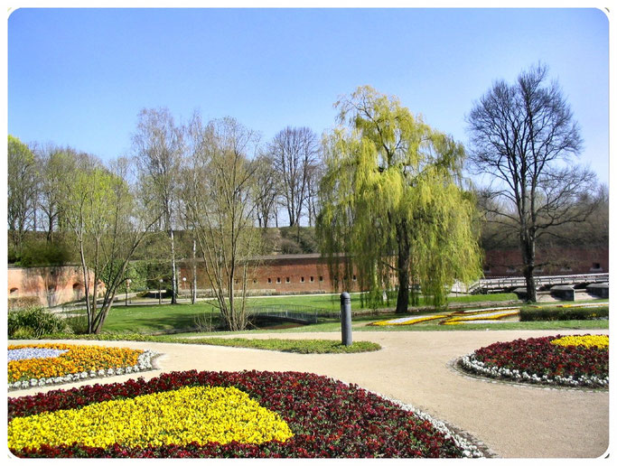 Bundesfestung Ulm, Die Stadtumwallung der Neu-Ulmer Seite   Front 5 - 7