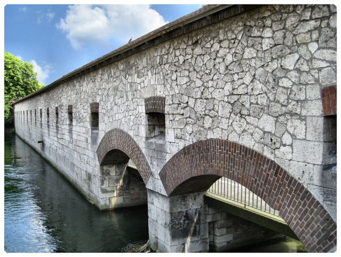 Bundesfestung Ulm, Werk VI   Anschlusslinie