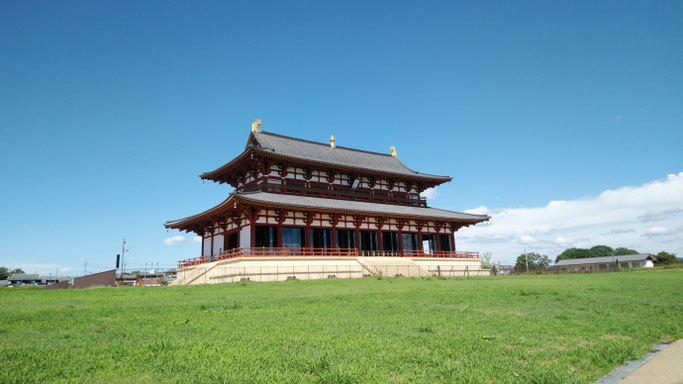 平城宮 第一次大極殿（平成時代復原）