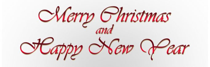 Merry Christmas and Happy New Year