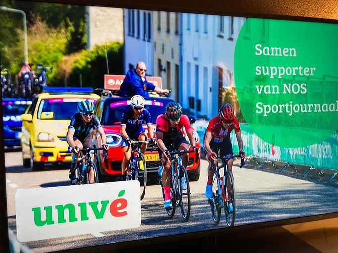 Stichting Sportdokters elke avond zichtbaar bij NOS Sportjournaal, Univé samen supporter van NOS Sportjournaal!