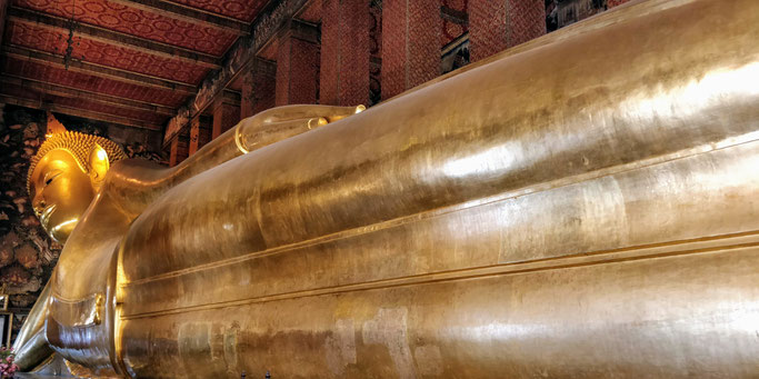 Wat Pho et son fameux Bouddha couché