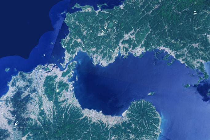 国土地理院の地図(周防灘)