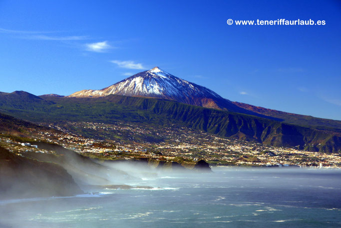 Aussicht von El Pris auf den Pico del Teide.