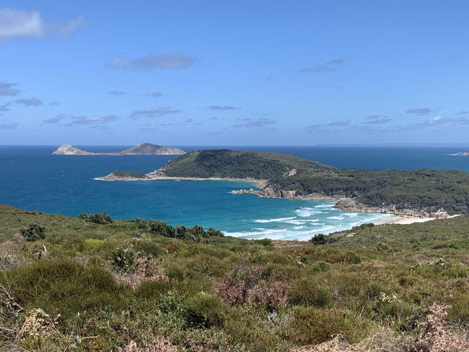 Views of Wilsons Prom National Park, Gippsland, Australia