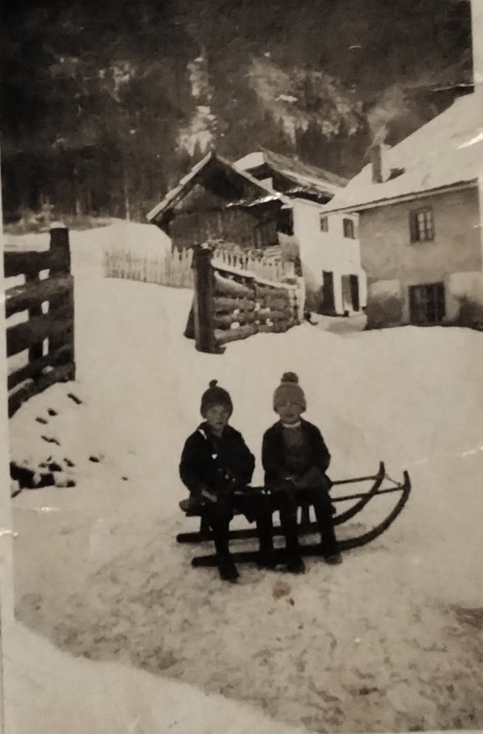Wintervergnügen anno dazumal in Techendorf