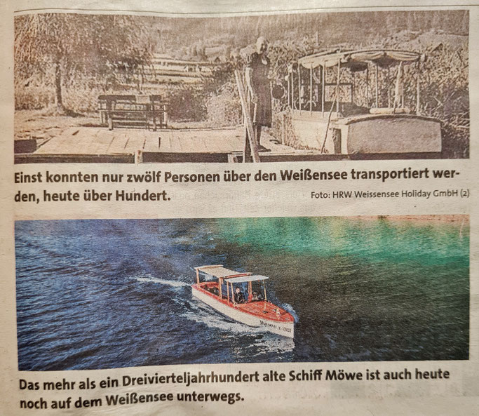 Die Schifffahrt am Weissensee  - Foto: HRW Weissensee Holiday GmbH