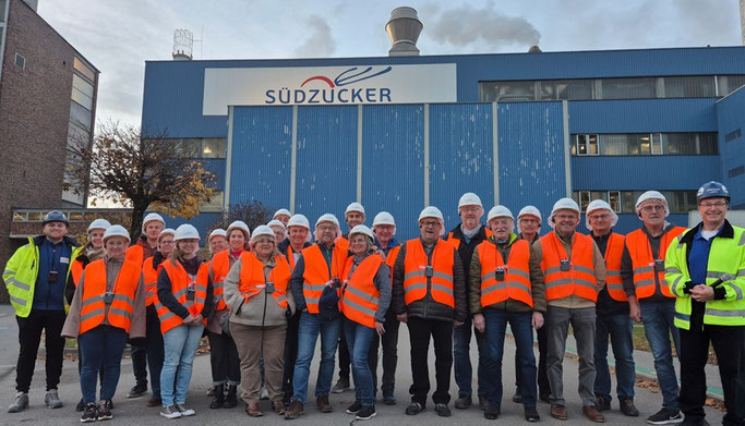 Tolle Führung von Südzucker Urgestein Josef Kahlhammer.