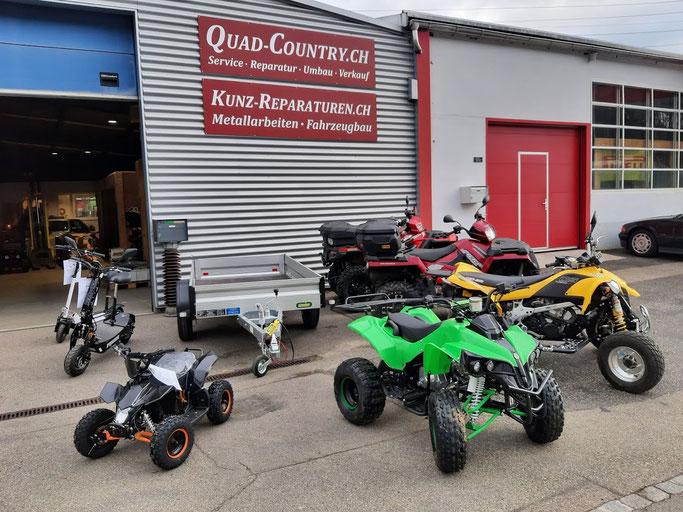 Reparaturen von Quad, ATV, Anhänger Fahrzeugbau 