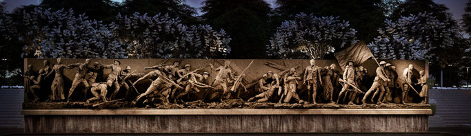 RENDERING OF THE NEW NATIONAL WORLD WAR I MEMORIAL IN WASHINGTON D.C. / CREATIVE COMMONS