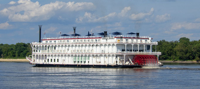 CLARENCE ALFORD. RIVER BOAT