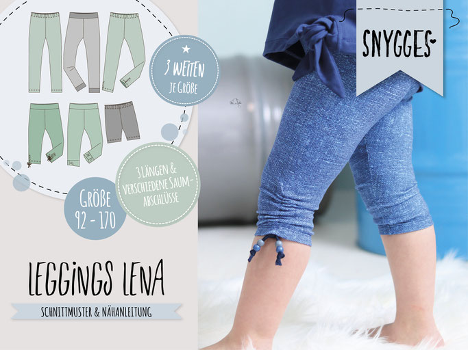 SNYGGES Leggings Lena Schnittmuster