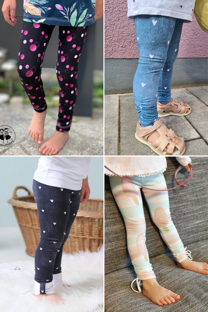 SNYGGES Leggings Lena Schnittmuster - langes Bein