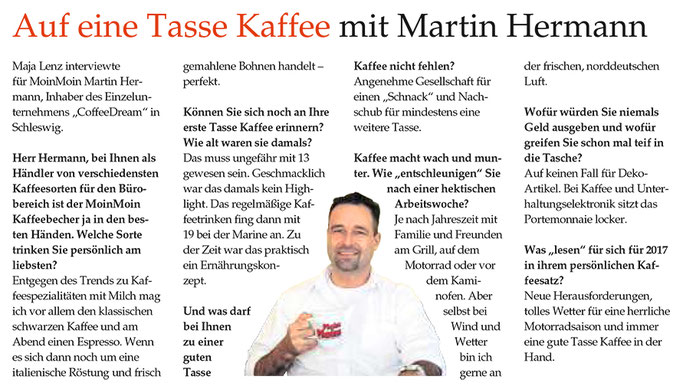 Auf eine Tasse Kaffee mit Martin Hermann