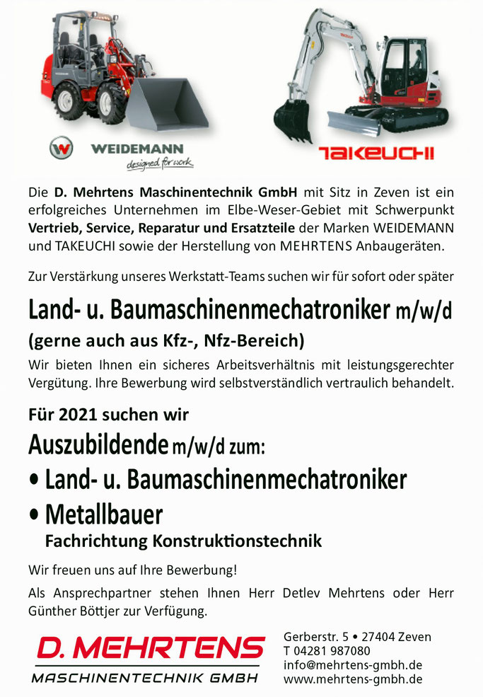 Stellenangebote für Zeven. 