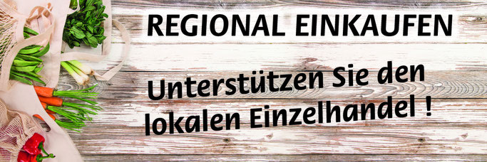 Lieferservice und Geschäfte in der Region