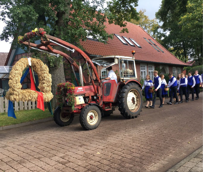 Termin 2025 Erntefest Vorwerk bei Tarmstedt Landkreis ROW