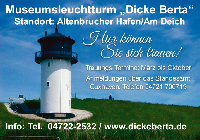 Heiraten Leuchtturm Cuxhaven