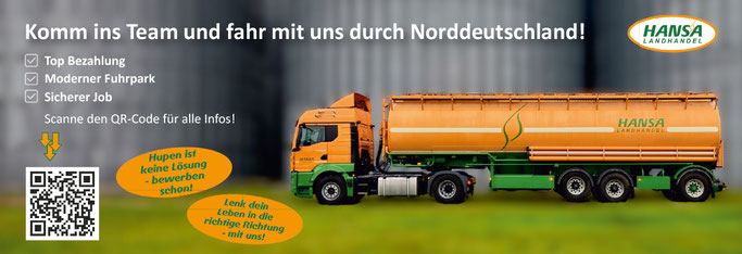 Hansa  Job LKW Fahrer Norddeutschland