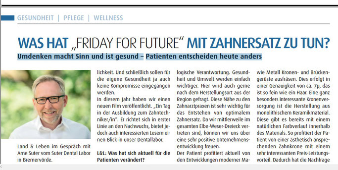 Dentallabor Bremervörde, Suter Dental
